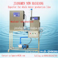 Water and ozone mixing machine with self providing oxygen generator